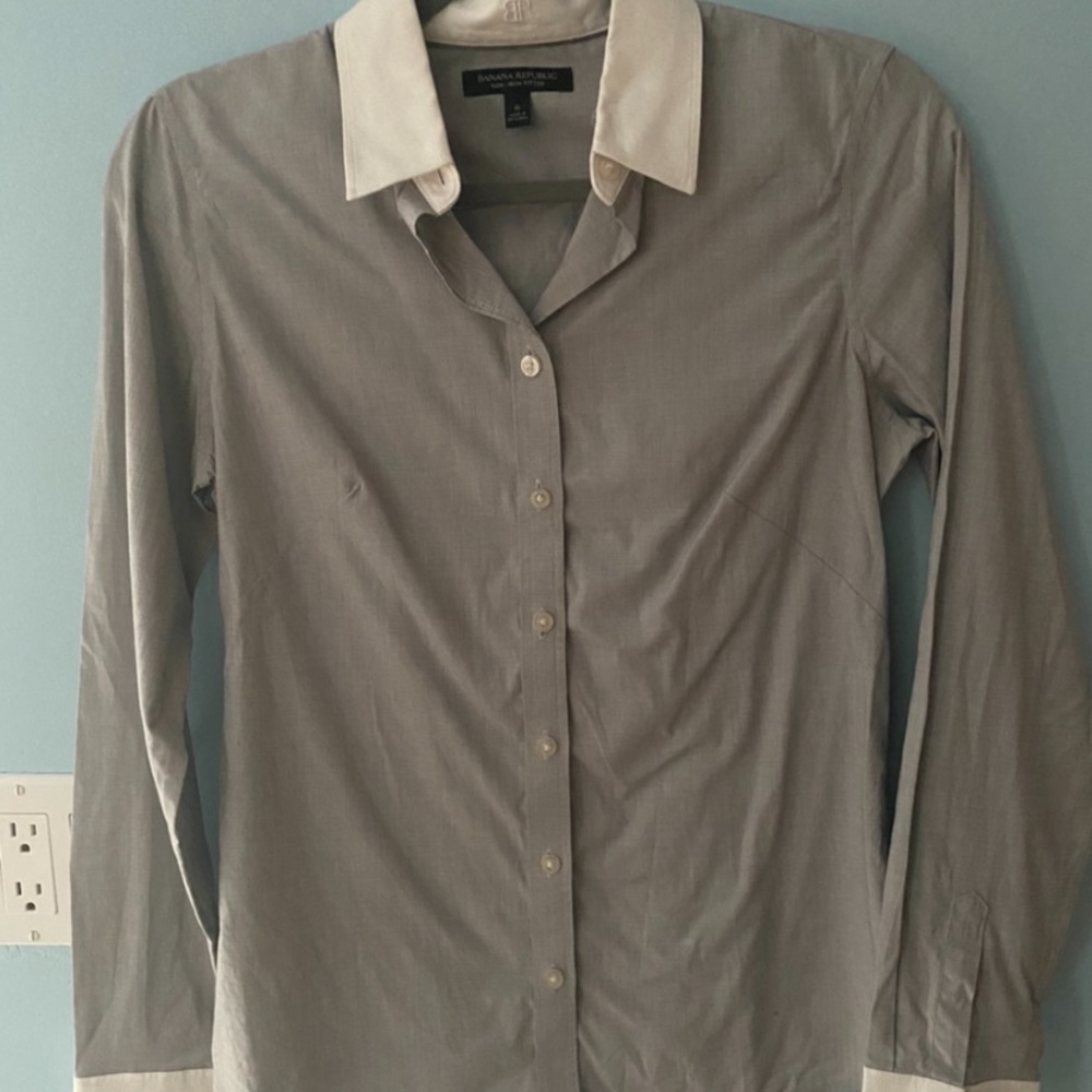 Banana Republic Non-iron fitted button down